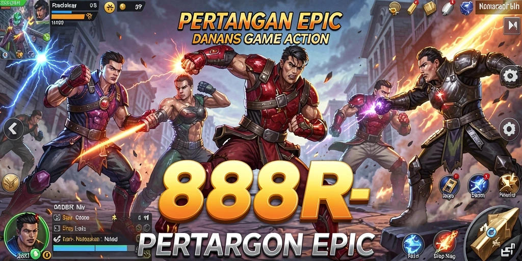 Tampilan menarik dari gameplay seru 888R.