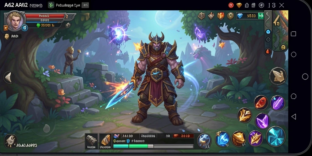 Gameplay seru dan pertarungan dinamis di AA62.