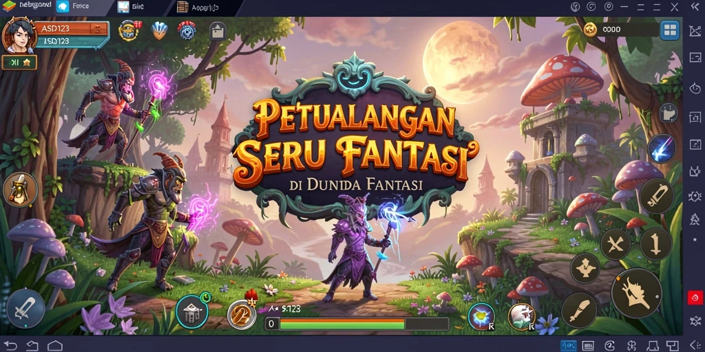 Tangkapan layar gameplay <strong>ASD123</strong> yang menunjukkan aksi seru di dunia petualangan.
