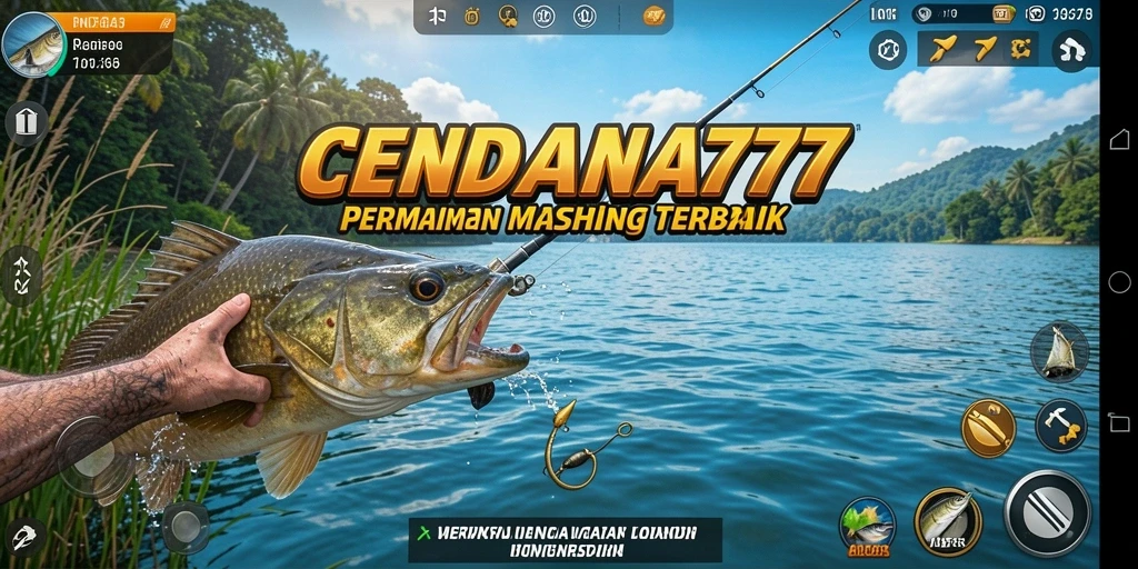 Screenshot gameplay CENDANA777 yang menunjukkan pengalaman memancing yang seru.