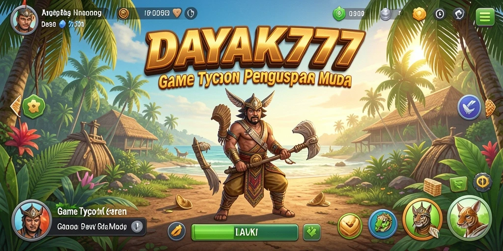Tangkapan layar DAYAK777 menunjukkan aktivitas gameplay Tycoon yang menarik.