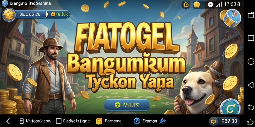 Tangkapan layar menunjukkan gameplay FIATOGEL yang dinamis dan menarik.