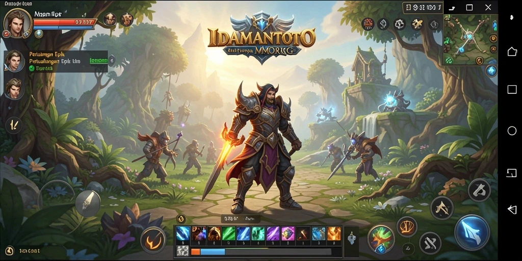 Gameplay mendebarkan IDAMANTOTO dengan pertarungan epik.