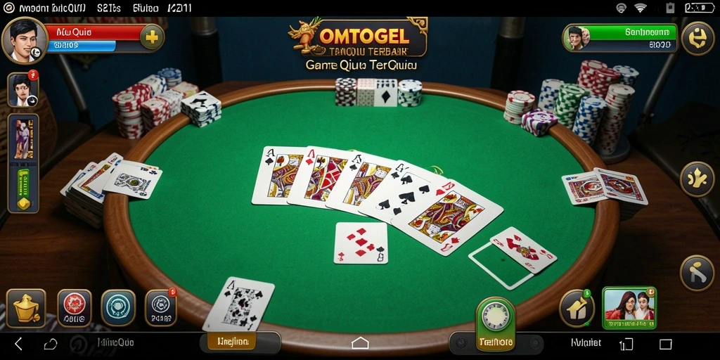 Tampilan gameplay QiuQiu yang seru dan menantang di OMTOGEL.