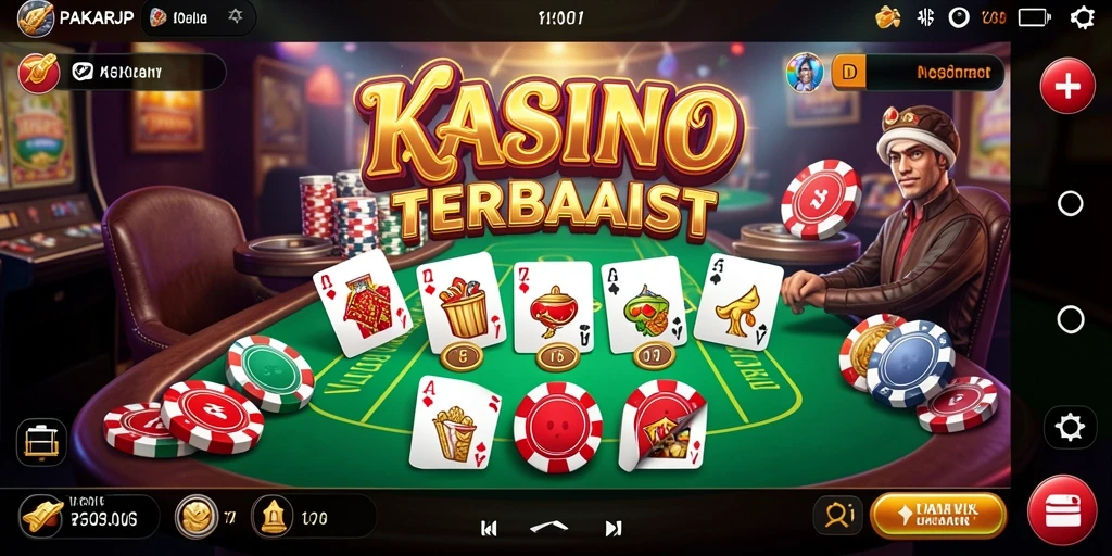 Tampilan gameplay seru dan menarik dari PAKARJP kasino.