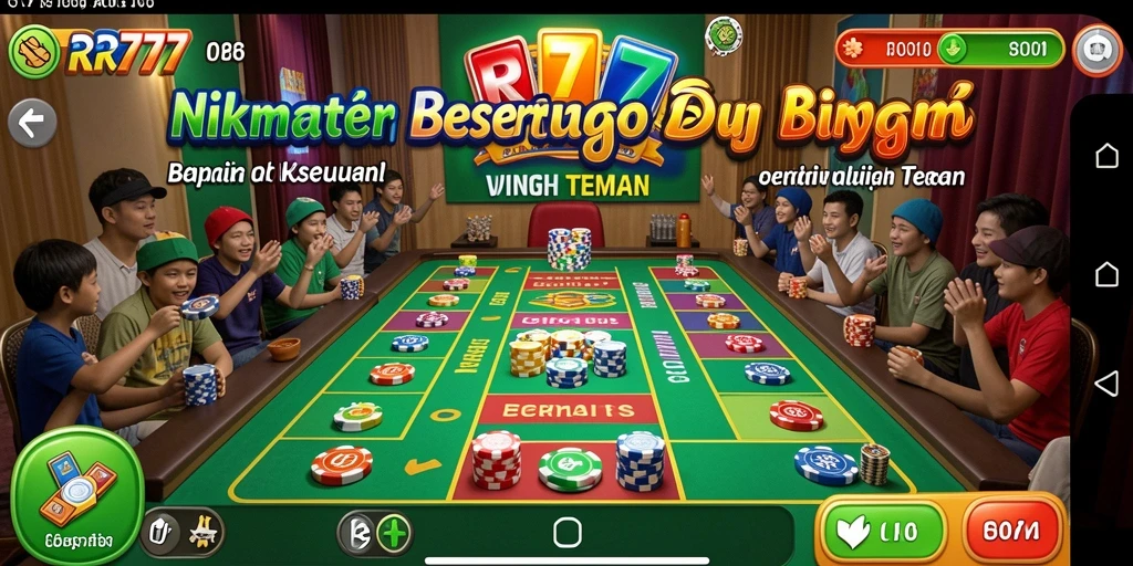 Screenshot gameplay Bingo RR777 yang menarik dan interaktif.
