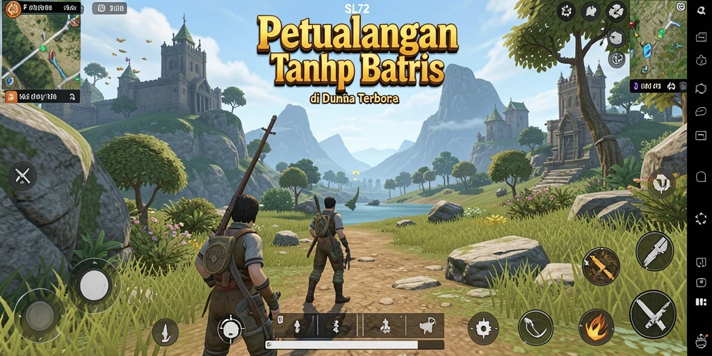 Menampilkan gameplay menakjubkan di dunia terbuka SL72.