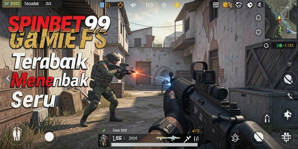 Tangkapan layar SPINBET99 menampilkan pertempuran yang mendebarkan dalam mode FPS.